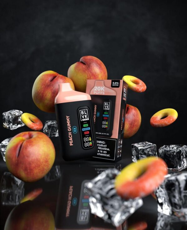 Peach gummy by BL VK 20k puffs