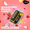 Dragon fruit Banana Cherry